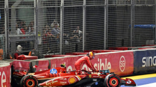 Norris pips Verstappen to dramatic Singapore pole after Sainz crash