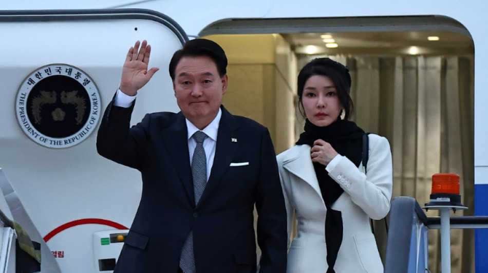 South Korean President Yoon kicks off three-day UK state visit