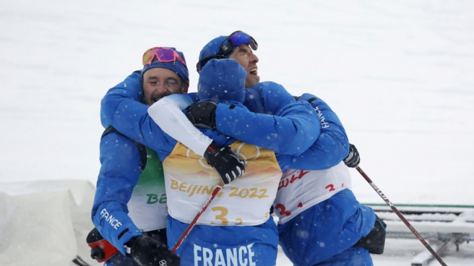 JO-2022: le relais français en bronze en ski de fond derrière les Russes et Norvégiens, 9e médaille
