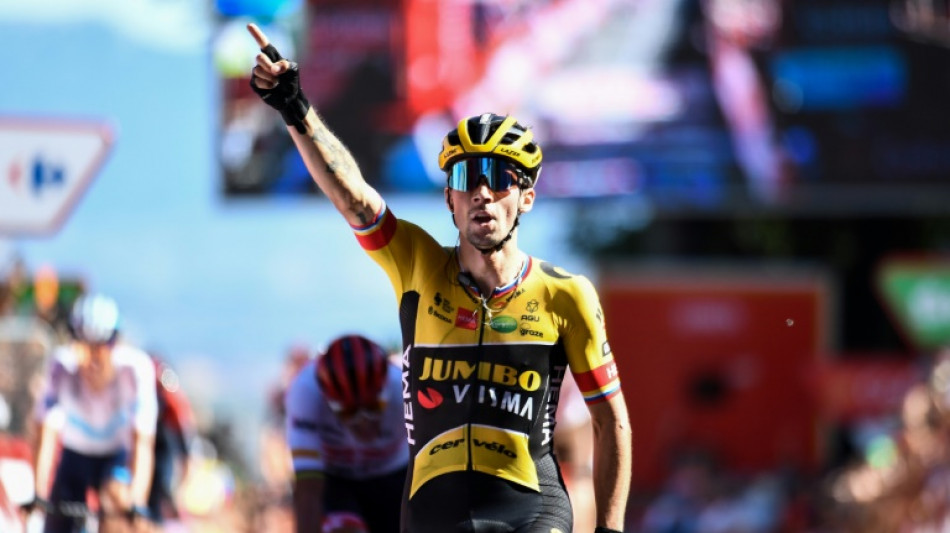 Tour d'Espagne: Roglic s'impose et prend le maillot rouge de leader 