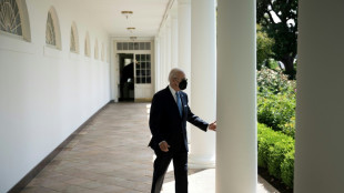 Biden celebrates getting over Covid with return to Oval Office