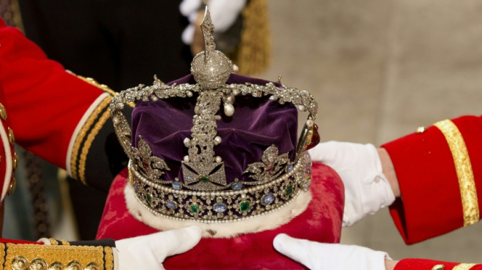 Coronation jewels and regalia provide dazzle and link with ancient past