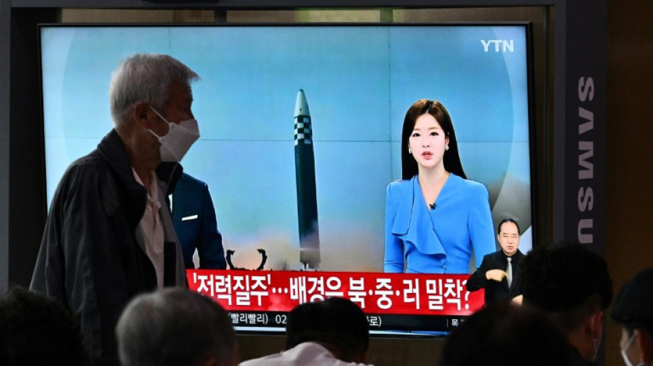 North Korea fires eight ballistic missiles, Seoul says