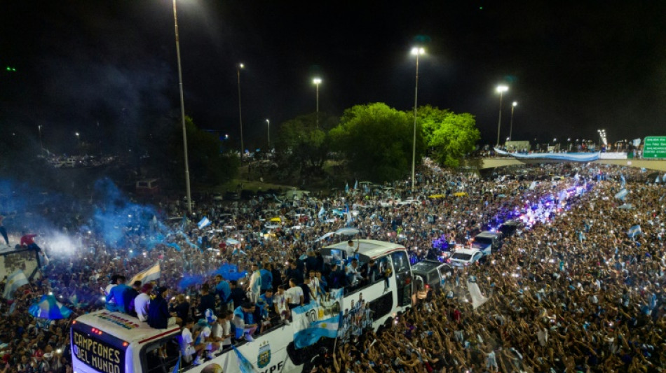 Argentine: autour de ses tri-campeones, Buenos Aires est une fête