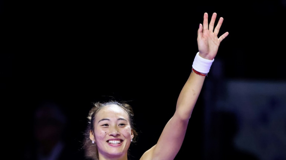 Zheng se junta a Sabalenka e Gauff nas semifinais do WTA Finals