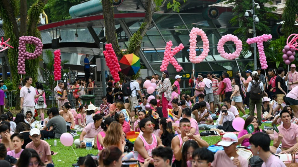 Singapore holds first LGBTQ rally since gay sex decriminalised