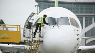 China shows off homegrown C919 jet in Hong Kong