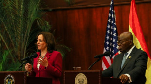 US VP Harris brings aid package to Ghana on Africa tour