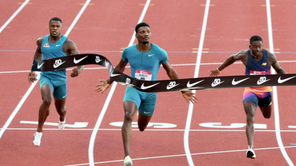 Athlétisme: Kerley frappe plus fort au Championnat des Etats-Unis