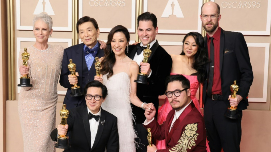 L'audience des Oscars en légère hausse pour le triomphe d'"Everything Everywhere All At Once"