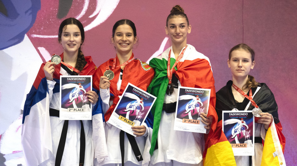 Taekwondo: Italia, 7 medaglie azzurre a Europei cadetti