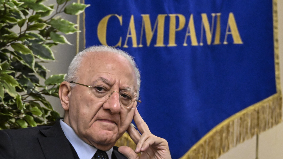 Meloni,in Cdm impugneremo la legge su terzo mandato Campania