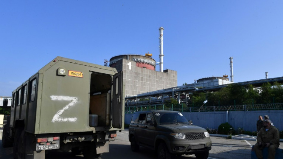 Drills, red wine: Ukrainians ready for leak at Russia-held plant