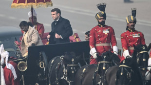 India fetes France's Macron at annual military parade