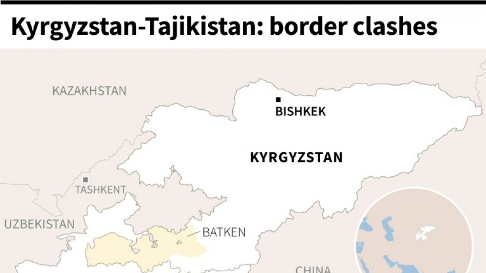 More than 90 dead in Tajik-Kyrgyz border clashes