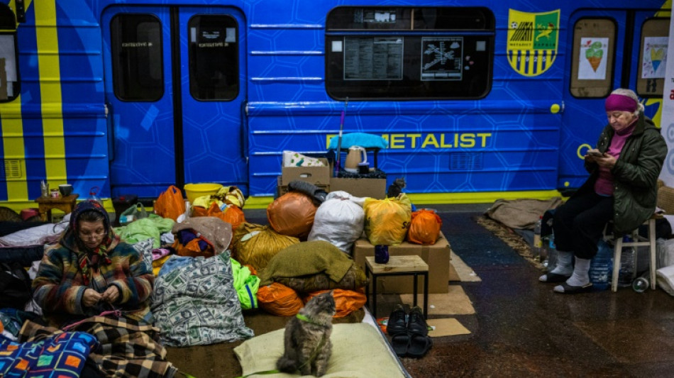 'People die outside': Scores refuse to leave Ukrainian metro