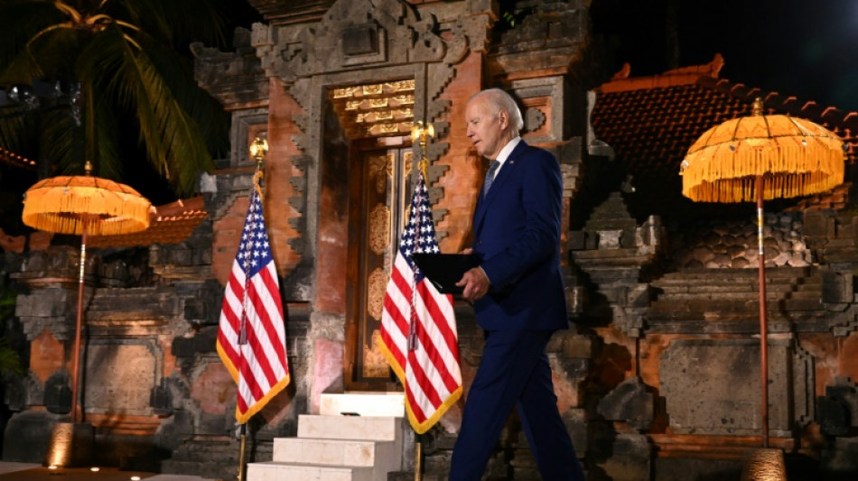 Beachboy Biden thrives on Bali vibes