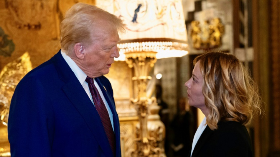 Primera Ministra italiana Giorgia Meloni visita a Trump en Mar-a-Lago