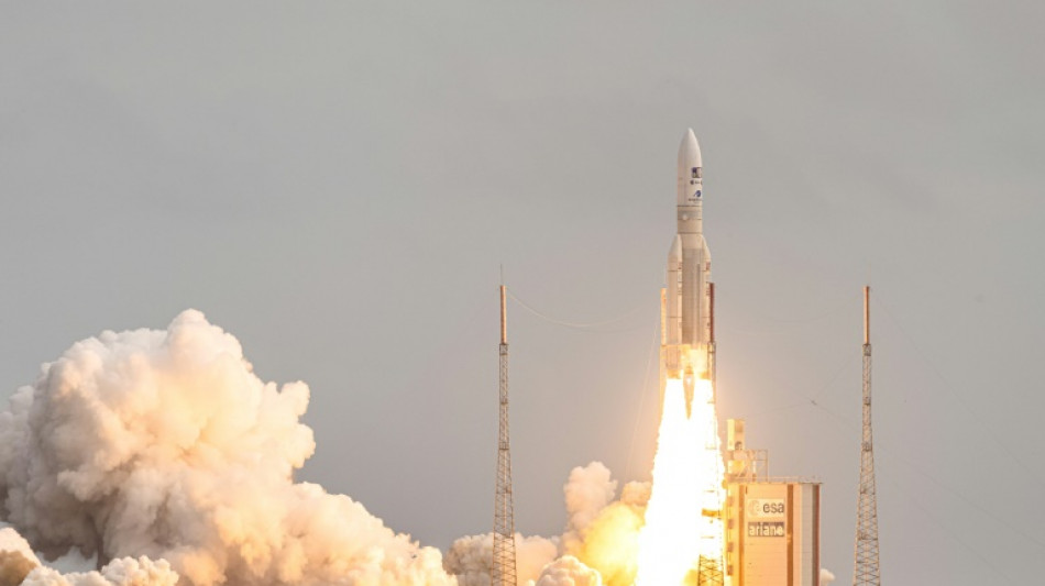 Europe's JUICE mission blasts off towards Jupiter's icy moons