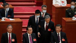 Former Chinese leader Hu in first public appearance since dramatic Congress exit