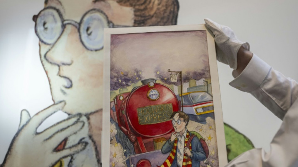 Original 'Harry Potter' cover art sells for $1.9 mn at auction