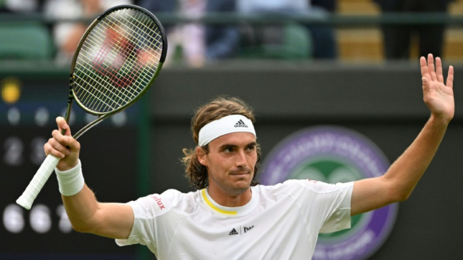 Wimbledon: Tsitsipas affrontera Kyrgios au 3e tour