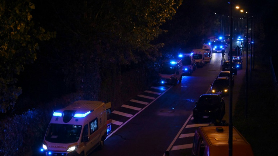 21 killed after bus falls from Venice bridge and catches fire