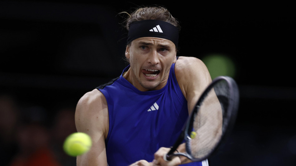 Tennis: Parigi-Bercy, Zverev in semifinale