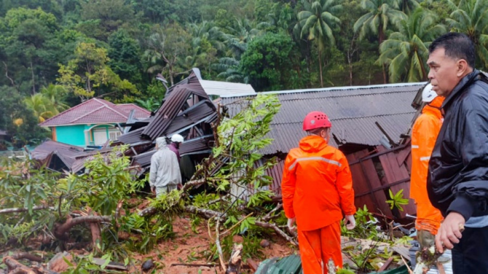 Indonésie: au moins 10 morts et une quarantaine de disparus après un glissement de terrain