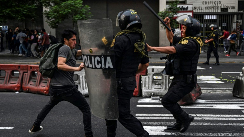 One dead in Peru as protests spread against new president