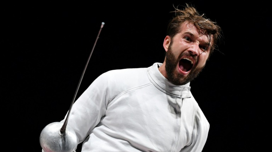 Escrime: Romain Cannone champion du monde à l'épée un an après son titre olympique