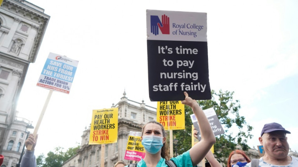 Nurses join other striking UK staff in two December walkouts