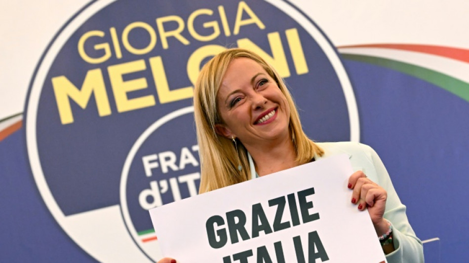 Far-right Meloni named Italy's first woman PM