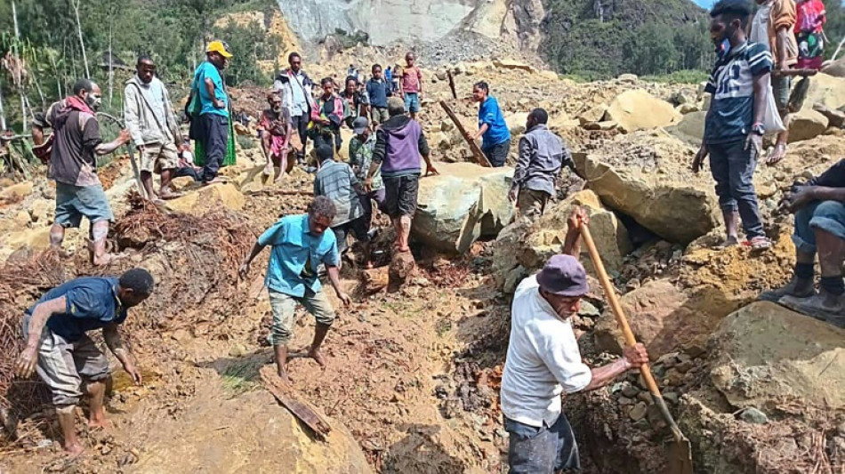 Papouasie-Nouvelle-Guinée: "course contre la montre" pour retrouver des survivants du glissement de terrain