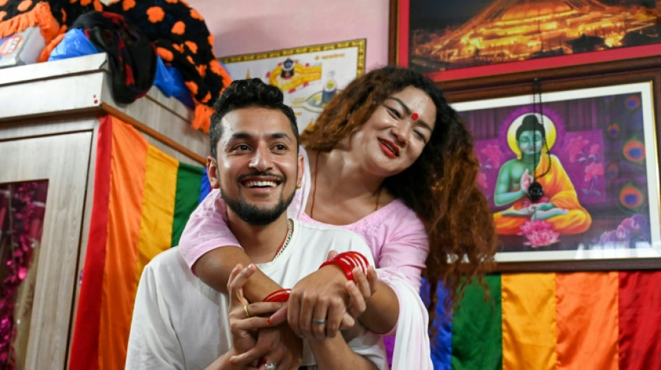 Celebrations as Nepal registers first LGBTQ marriage