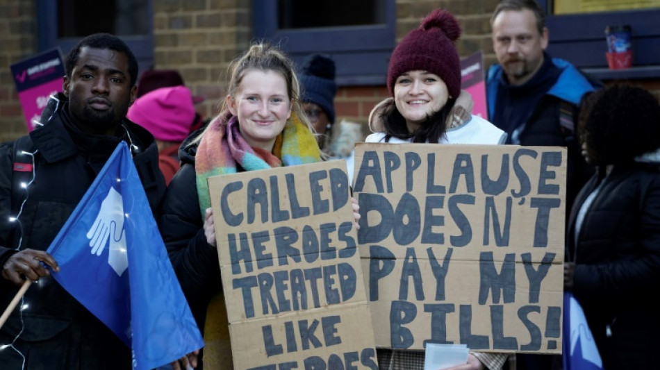 El gobierno británico, inflexible con los huelguistas que protestan contra la inflación