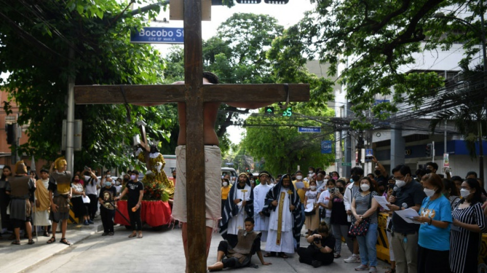 Religious whipping marks Good Friday in the Philippines