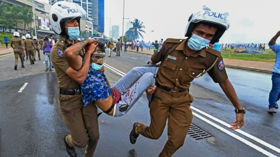 Sri Lanka: couvre-feu à Colombo après des heurts qui ont fait 20 blessés