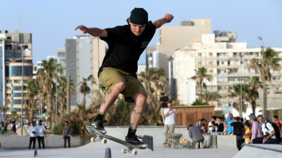 Le premier skatepark de Libye, un exutoire pour une jeunesse en mal de distractions