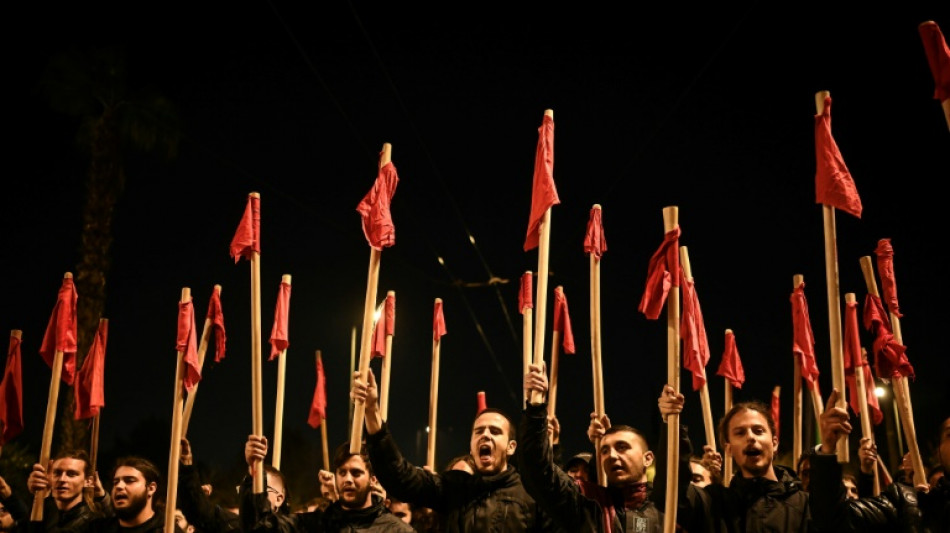 Thousands march through Athens to mark student uprising