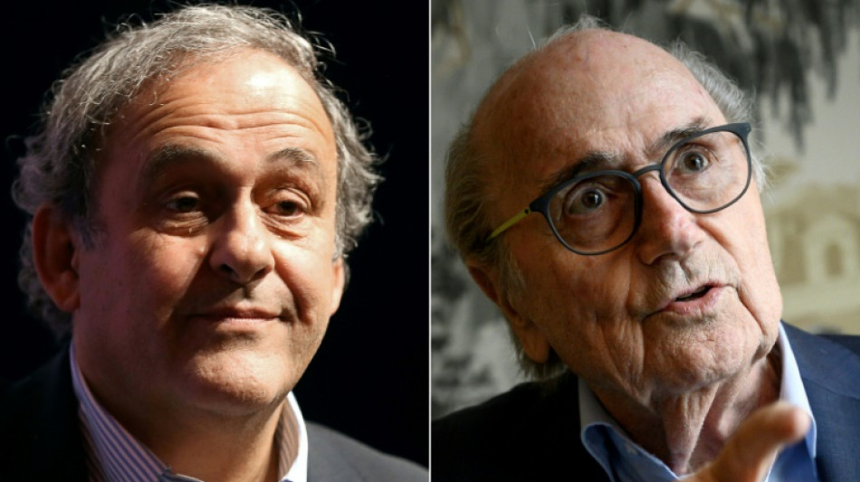 Foot: jugés pour escroquerie, Platini et Blatter acquittés en Suisse