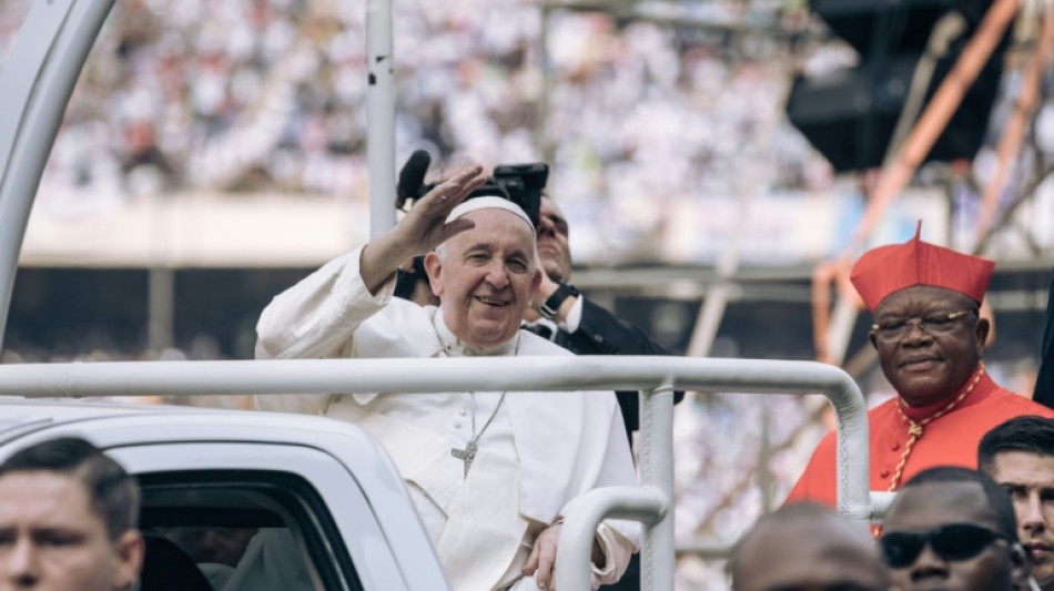 Pope meets young people in landmark DR Congo visit