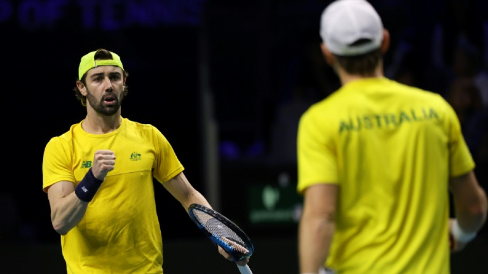 Australia defeat USA to reach Davis Cup semis