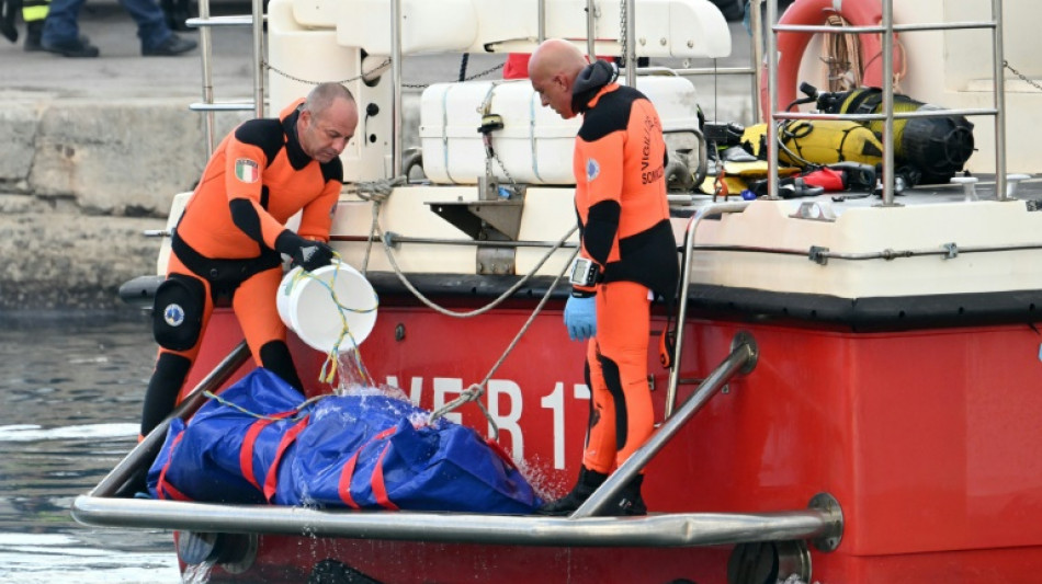 Sicile : les plongeurs ont récupéré le corps de Mike Lynch dans l'épave du super yacht