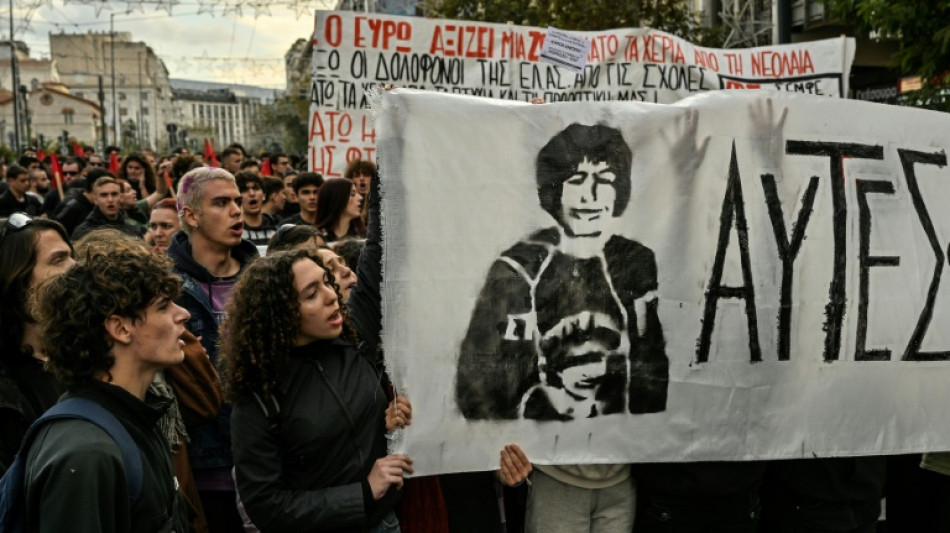 Thousands protest teen's shooting in Greece