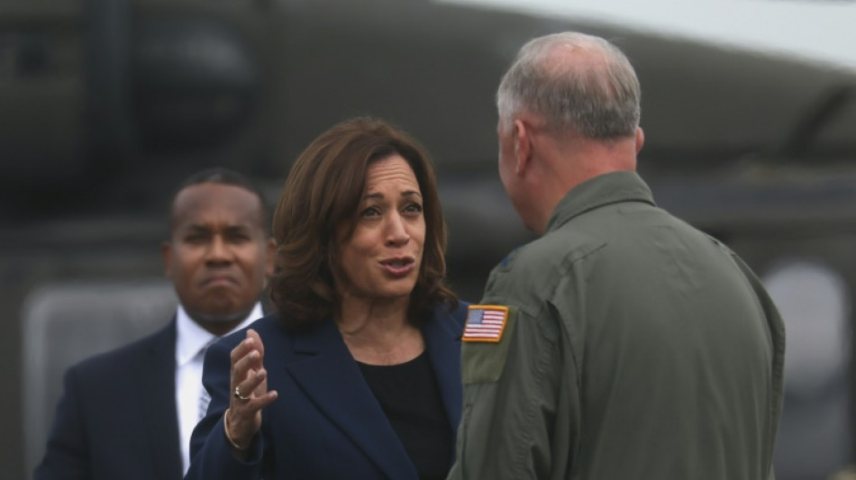 US VP Harris lands in S. Korea after North's missile tests