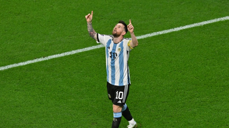 Mondial: pour sa millième, Messi marque enfin en match à élimination directe