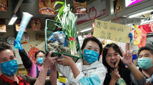 Taiwanese politicians flaunt good luck veggies on campaign trail
