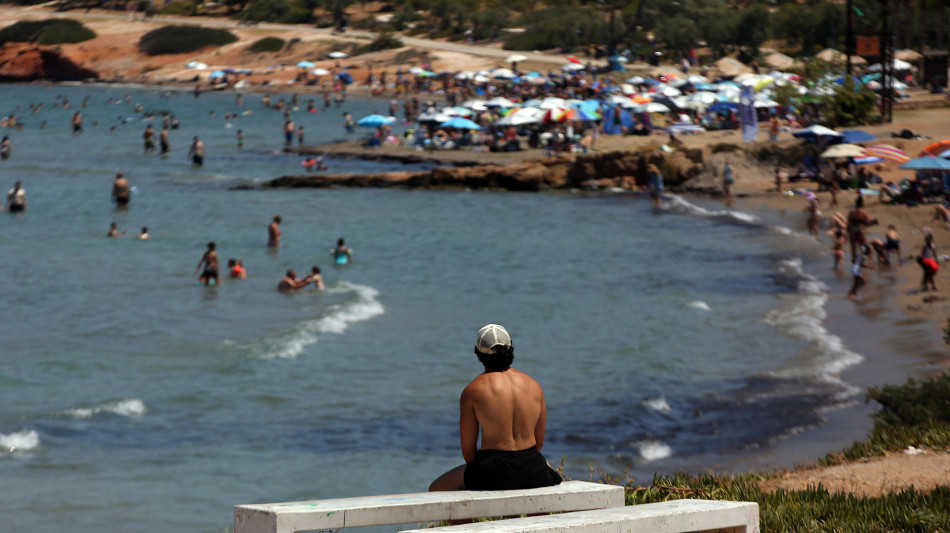 Ondata di calore in Grecia, previste temperature fino a 43 gradi