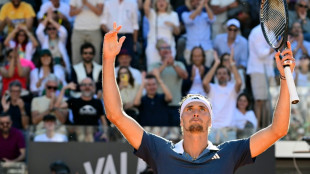 Rome: Zverev s'offre une grande finale après deux ans d'attente